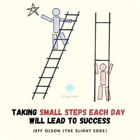 Small Steps Quotes Ladder Gillian Mcbee