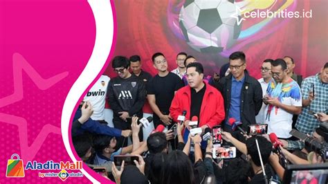 Raffi Ahmad Dan Kaesang Pangarep Kompak Beri Dukungan Erick Thohir