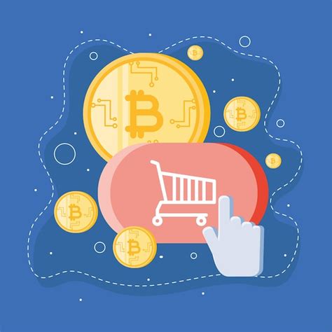 Premium Vector Online Shopping Bitcoins