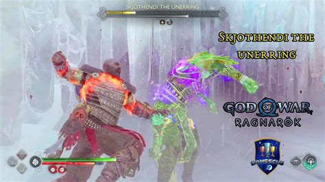 No Damage vs Berserker Skjothendi The Unerring God of War Ragnarök