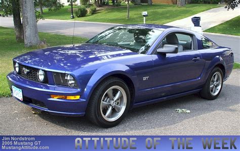 Sonic Blue 2005 Ford Mustang Gt Coupe