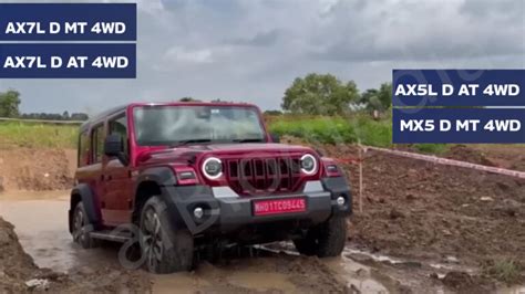 Mahindra Thar Roxx 4x4 Mx5 Ax5l Ax7l Price Features Details