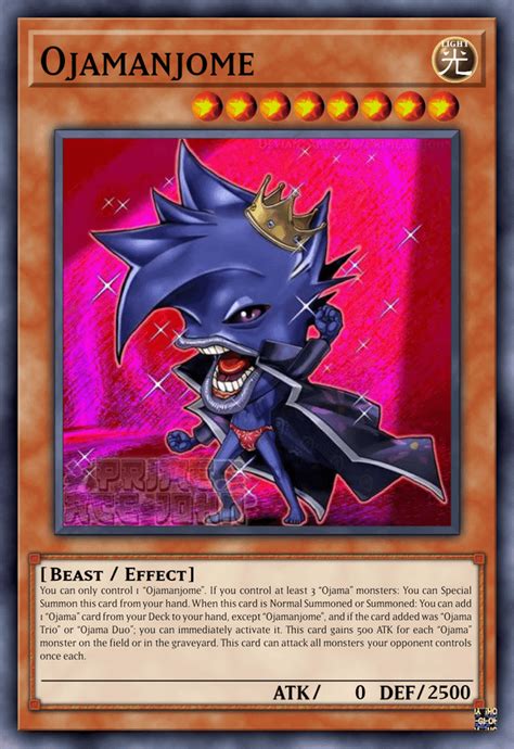 Custom Ojama Cards 1 Of 4 Rcustomyugioh