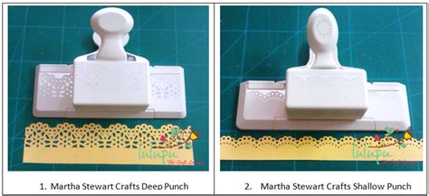 Lulupu The Craft Lounge How To Use Martha Stewart Punches Effectively