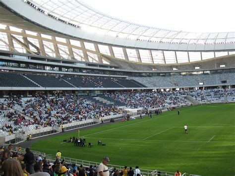 Summer in South Africa: Green Point Stadium for a Soccer match!