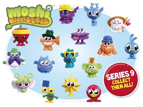 Moshi Monsters Series 9 Win The Full Set