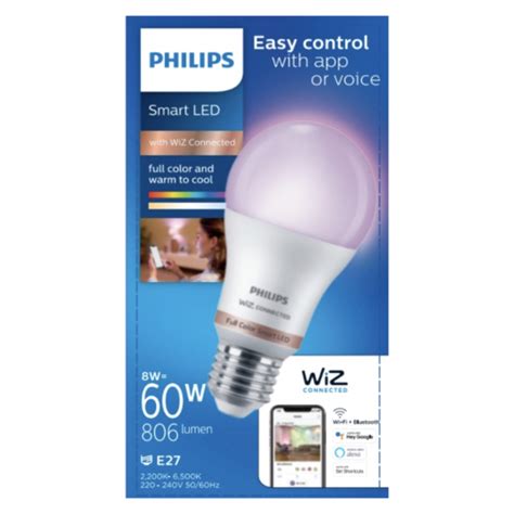 Philips Wiz Smart LED 8W E27 RGB Thai