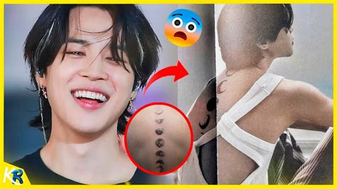 😱btss Jimin Surprises Army After Finally Revealing His Moon Tattoo On