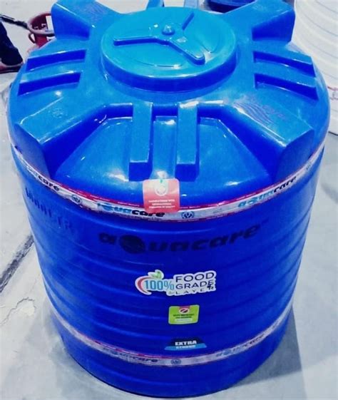 White Aquacare 4g 1000 Liter 3 Layer Plastic Water Tank At Rs 5000