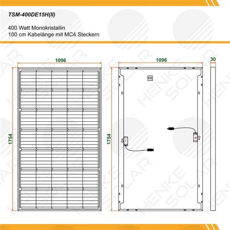 400 Watt Trina Vertex S Solarmodul Monokristallin Solarpanel Solarzelle PV