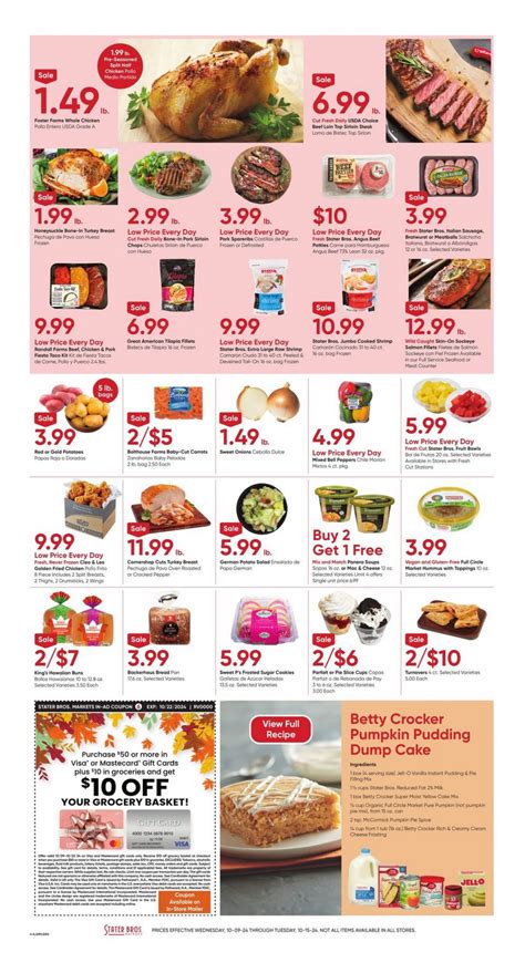 Stater Bros Weekly Ad Oct 16 – Oct 22, 2024