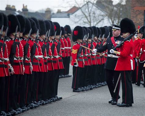 Coldstream Guards. GSM 'Vern' Stokes inspects 2015-17. | British ...