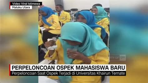 Viral Perpeloncoan Ospek Mahasiswa Baru Youtube