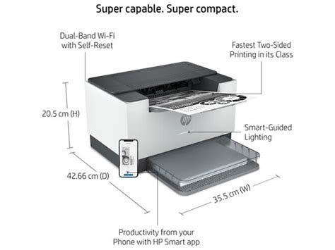 HP LaserJet M209dw Monochrome Printer