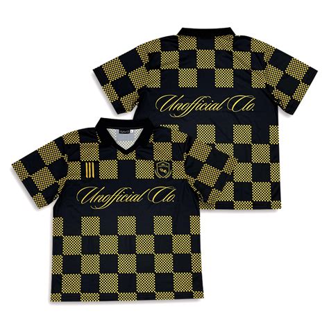 Classic Checkered Football Jersey