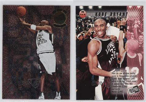 1996 Press Pass Pandemonium Pm3 Kobe Bryant Lower Merion High School Rookie Card Ebay