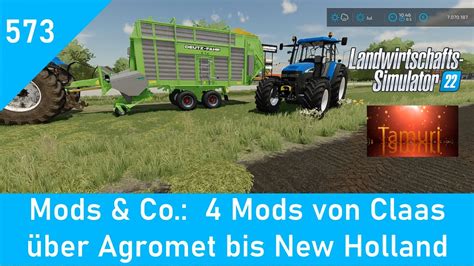 LS22 Mods Co 573 4 Mods von Claas über Agromet bis New Holland