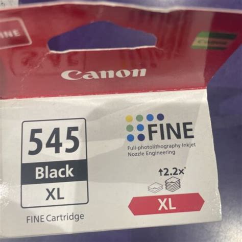 Canon PG 545XL Black Inkjet Cartridge 8286B001AA For Sale Online EBay