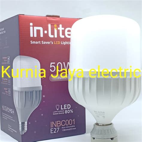 Jual Lampu Led In Lite Bulb Tabung Kapsul W White Putih E V Di