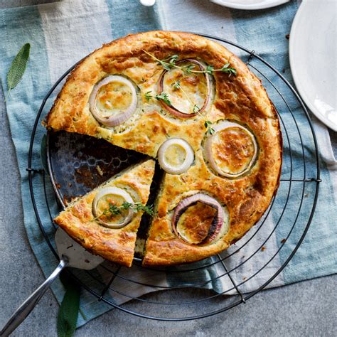 Cheese And Onion Savoury Cake Recipe Cart