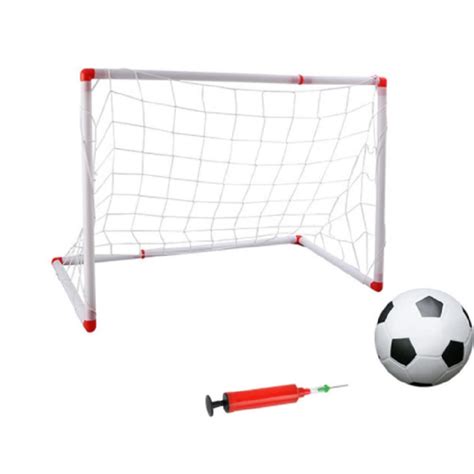 Buy Football Goal With Soccer Ball Kitkids Playing Plastic Frame