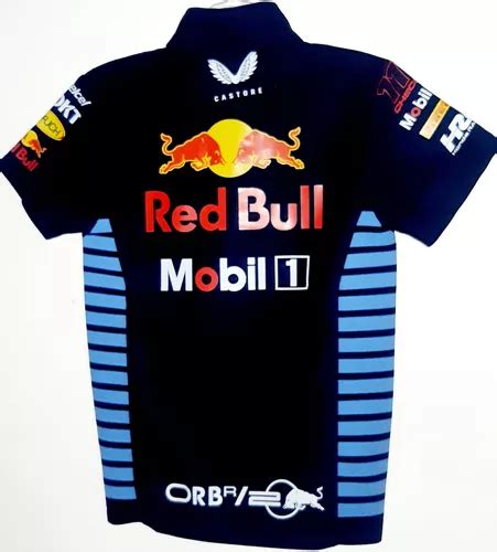 Playera Polo Checo Perez Escuderia Red Bull F1 Niño en venta en