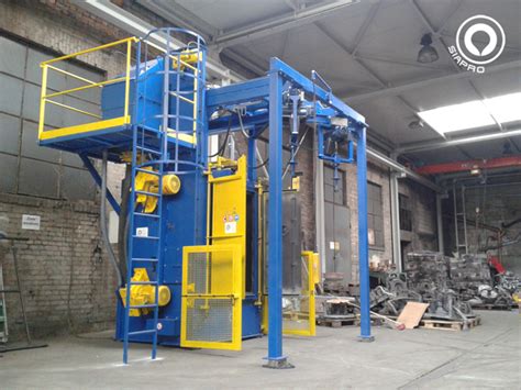 Siapro Overhead Conveyor Shot Blasting Machines