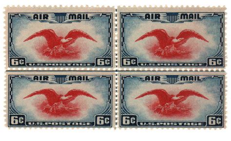 C C Airmail Eagle Mystic Stamp Company