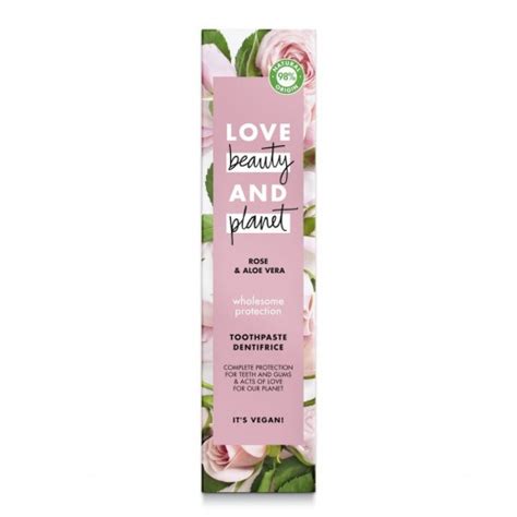 Buy Love Beauty Planet Rose Aloe Vera Toothpaste Wholesome