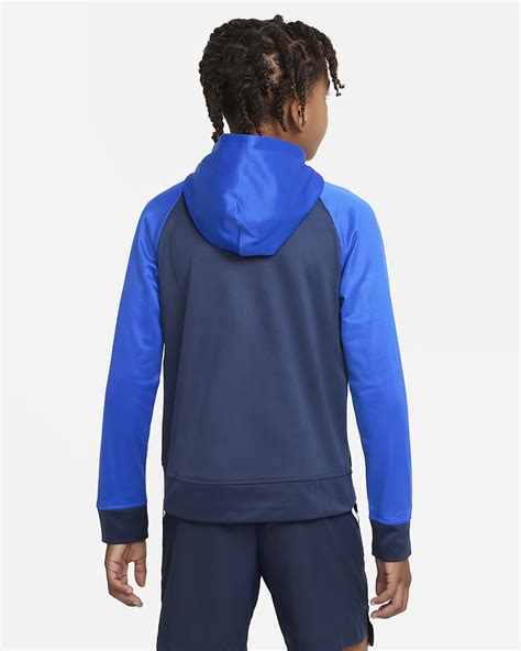 Nike Therma Fit Big Kids Boys Graphic Pullover Hoodie