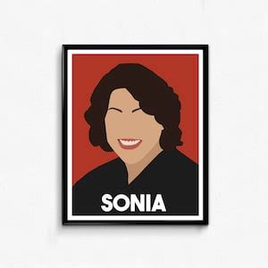 Sonia Sotomayor Feminist Icon Print Minimalist Wall Art Decor - Etsy