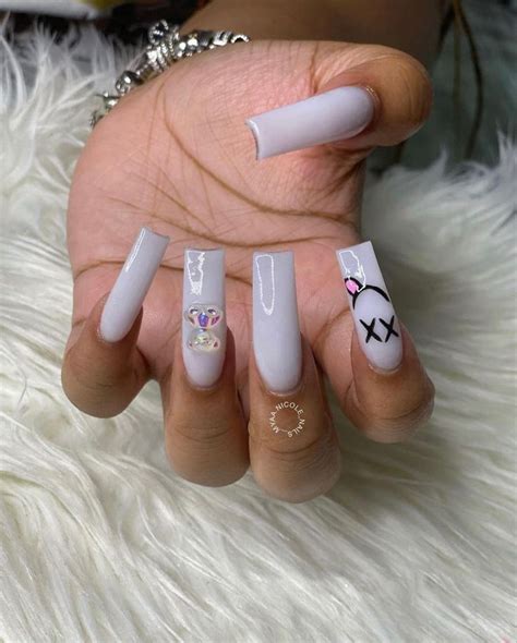 Naildesignidea Linktree In 2022 Long Square Acrylic Nails Acrylic