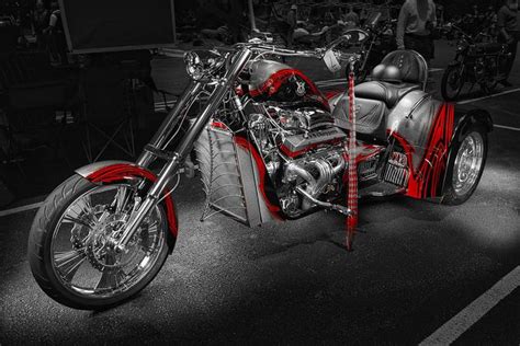 V8 Choppers Trike At 2016 Schroader S Honda Bike Show