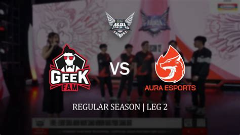 Hasil Geek Fam ID Vs Aura Fire MPL ID S12 Regular Season Leg 2 UNCUT