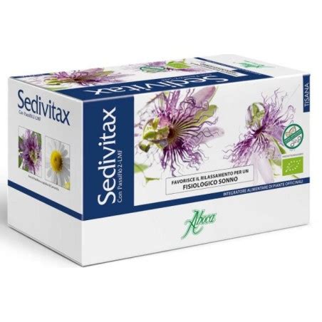 Aboca Sedivitax Tisana Per Dormire Con Passiflora 20 Bustine