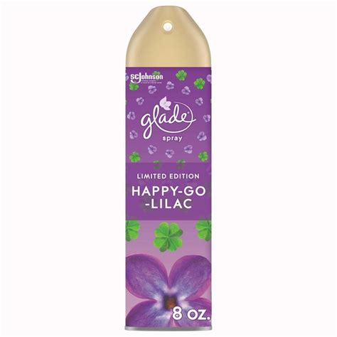 Glade Aerosol Room Spray Air Freshener Happy Go Lilac 8oz Reviews 2022