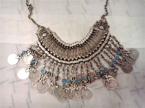 Collier berbère en argent massif du Moyen Atlas du Maroc | Beautiful ...