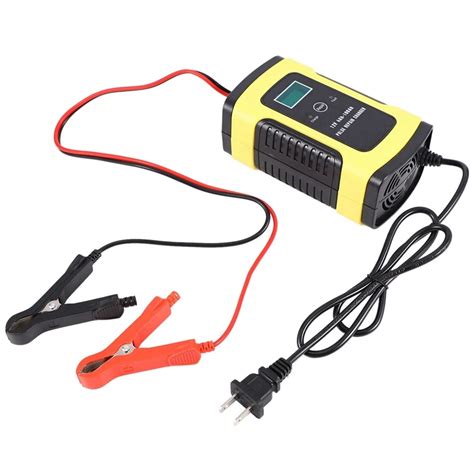 Full Automatic Car Battery Charger 110v To 220v To 12v 6a Intelligent Fast Power Charging Wet