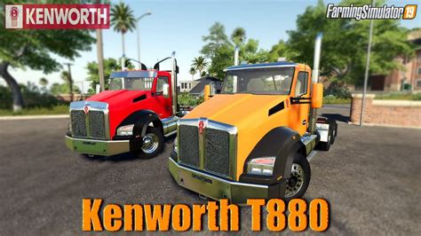 Kenworth T880 Service Truck V1 0 For Fs22 Roughneck Modding