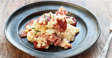 Recette Risotto Au Comt Et La Saucisse Ma Fa On