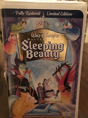 Sleeping Beauty Vhs Limited Edition Fully Restored Disney S