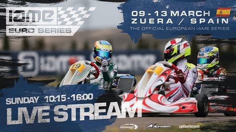 IAME Euro Series 2022 Round 1 Zuera Spain Sunday YouTube