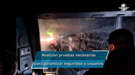 Inician Pruebas Con Trenes En Tramo De Indios Verdes Tlatelolco Tras