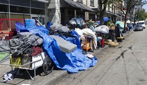 Vancouvers Tent City Wont Be Dismantled Immediately Fire Official Says