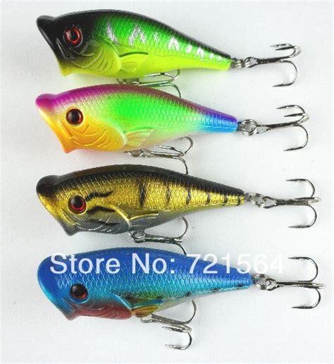 HENGJIA Popper Top Water Fishing Lure Plastic Hard Floating Fishing