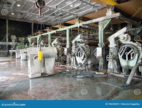 Paper And Pulp Mill Factory Plant Stock Image Image Of Papermill Manufacturing 78235029