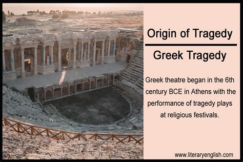 Origin of Tragedy | Concept of Greek Tragedy - Literary English