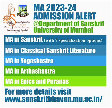 M A Courses Admissions 2023 2024 Department Of Sanskrit