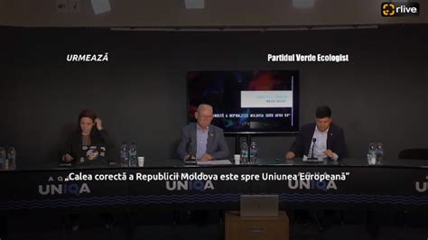 Rlive Conferin De Pres Cu Genericul Calea Corect A Republicii