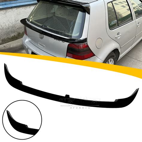 Sample Customization Abs Plastic Rear Mid Spoiler Boot Wing For